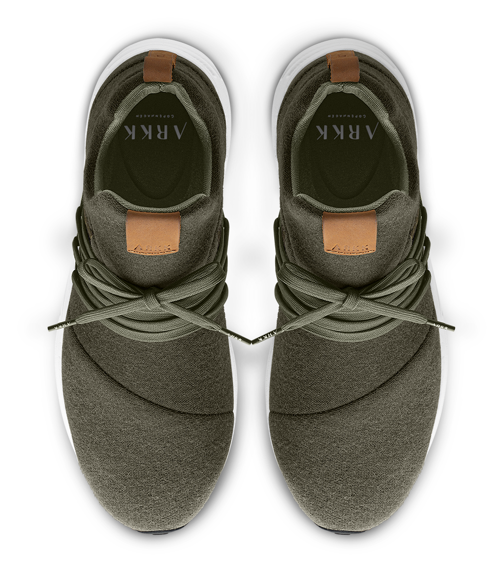 ARKK Collection Raven Wool S-E15 | Dark Army Brown | Men Raven